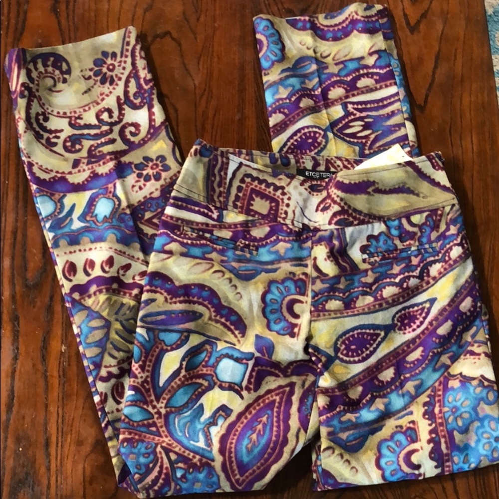 Etcetera pants colorful fun